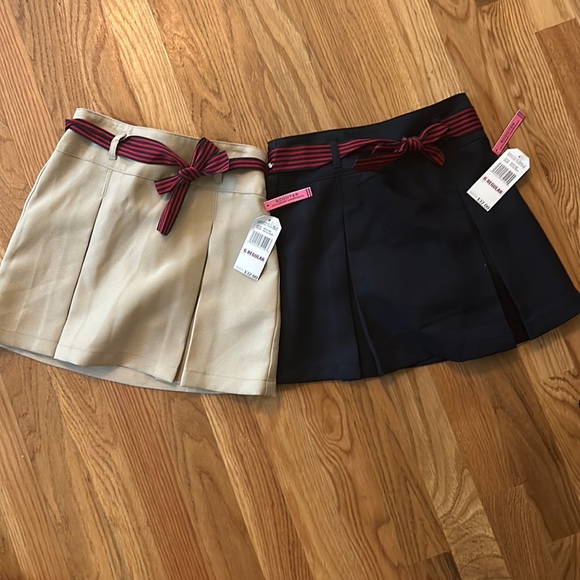 Nautica Bottoms Nautical Navy And Khaki School Uniform Skort With